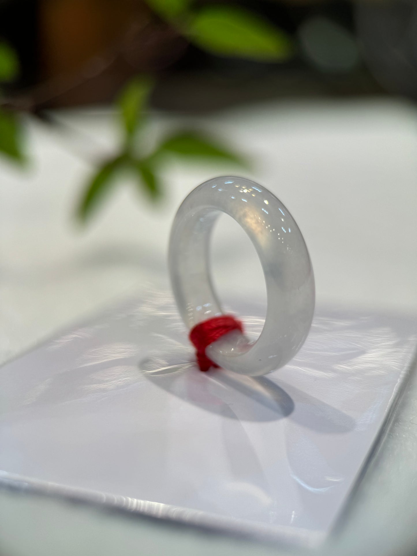 Highly Translucent Hololith Ring (R129)