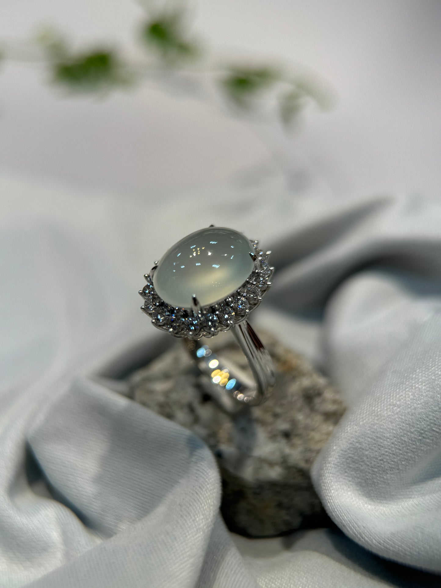 Highly Translucent Cabochon Ring (R121)