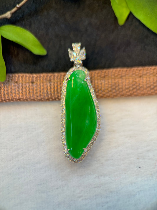 Green Melon (福瓜） Pendant (P129)