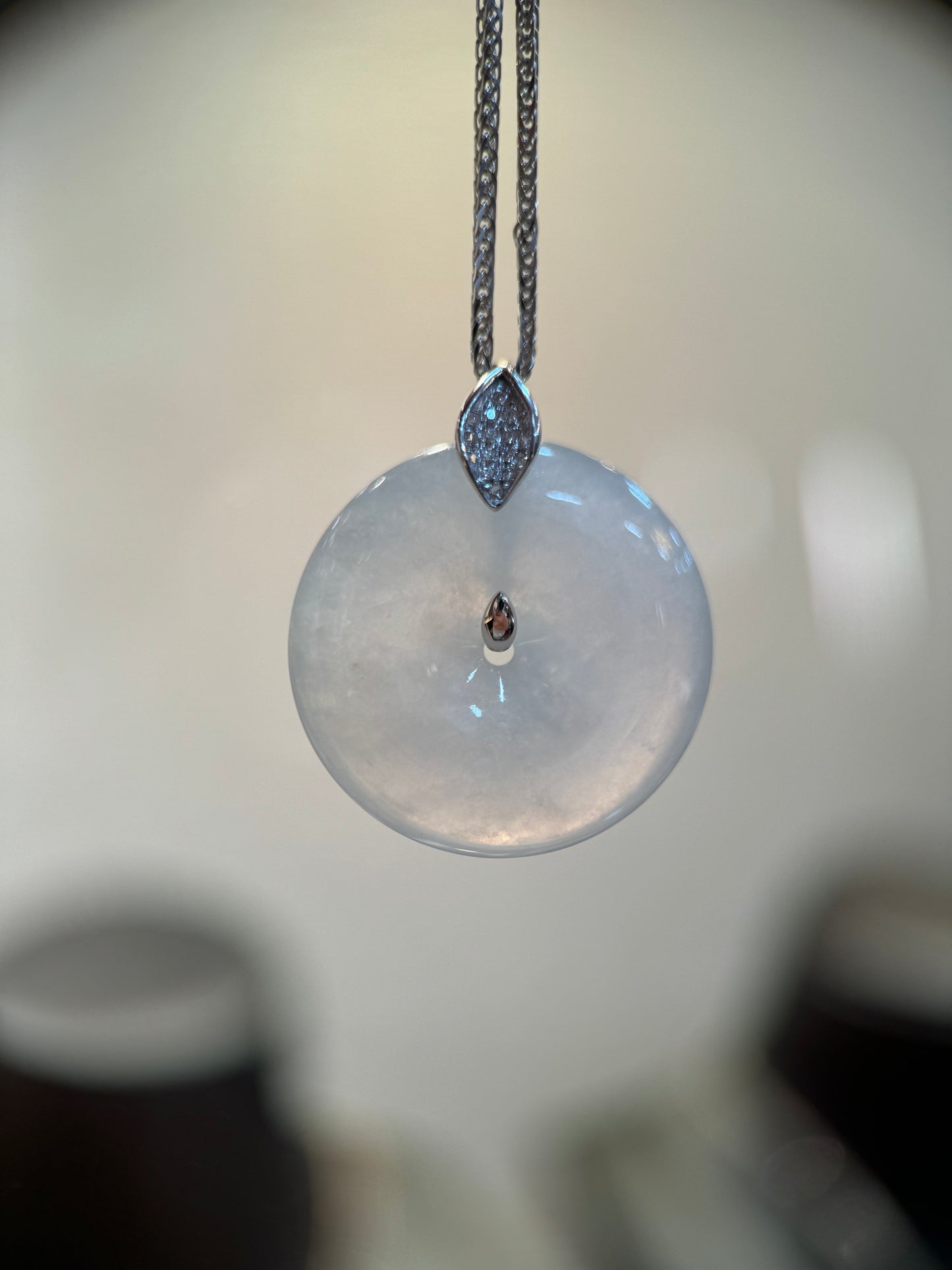 Icy Safety Coin Pendant (P111)