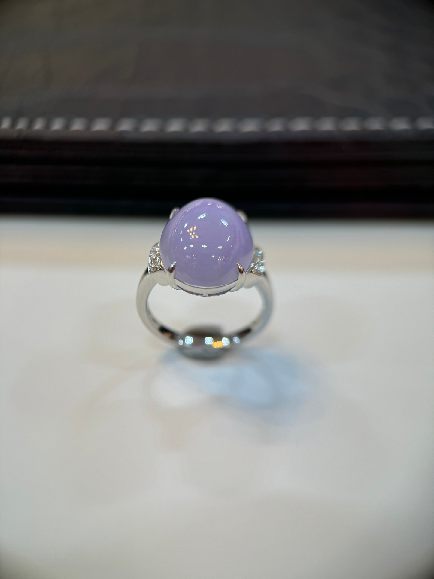 Lavender Cabochon Ring (R105)