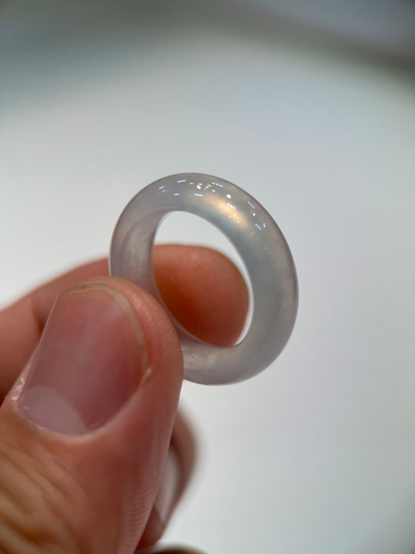 Highly Translucent Hololith Ring (R106)