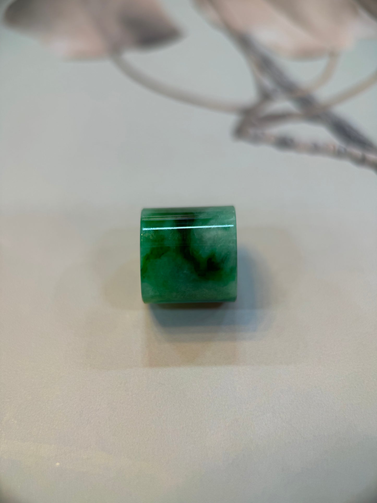 Green Jade Barrel (P114)