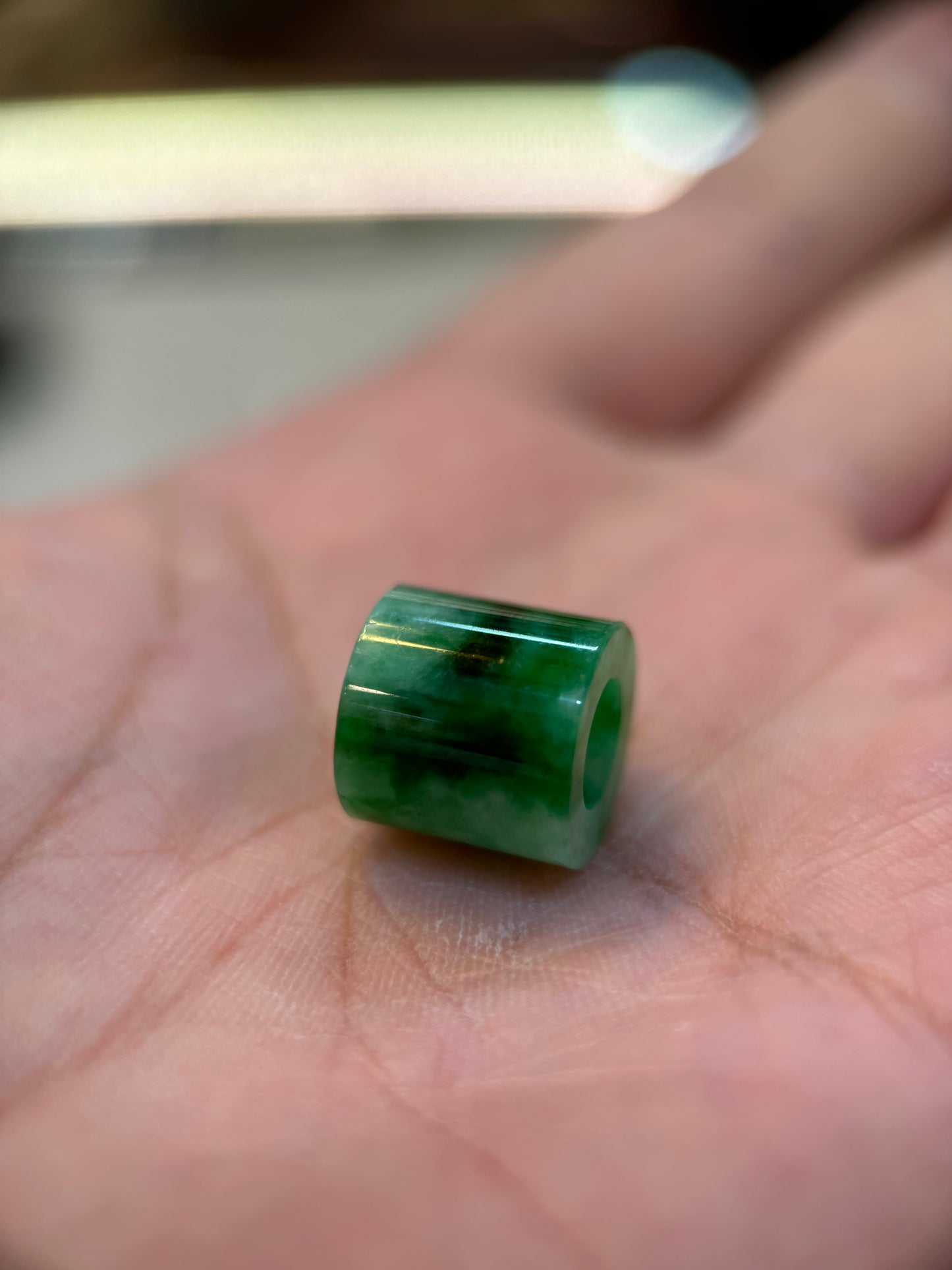 Green Jade Barrel (P114)