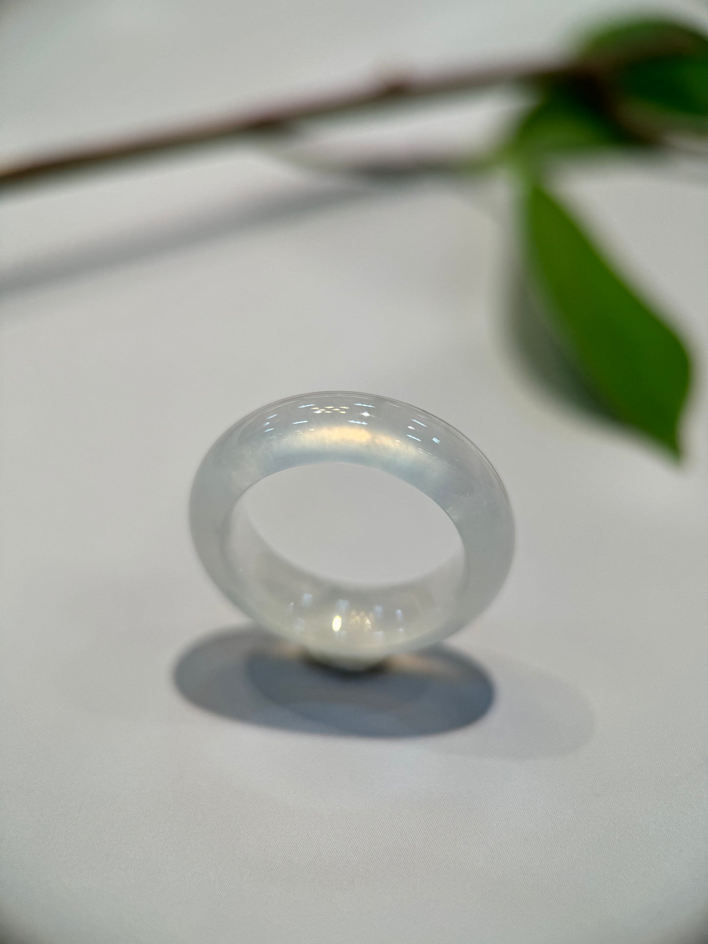 Highly Translucent Hololith Ring (R106)