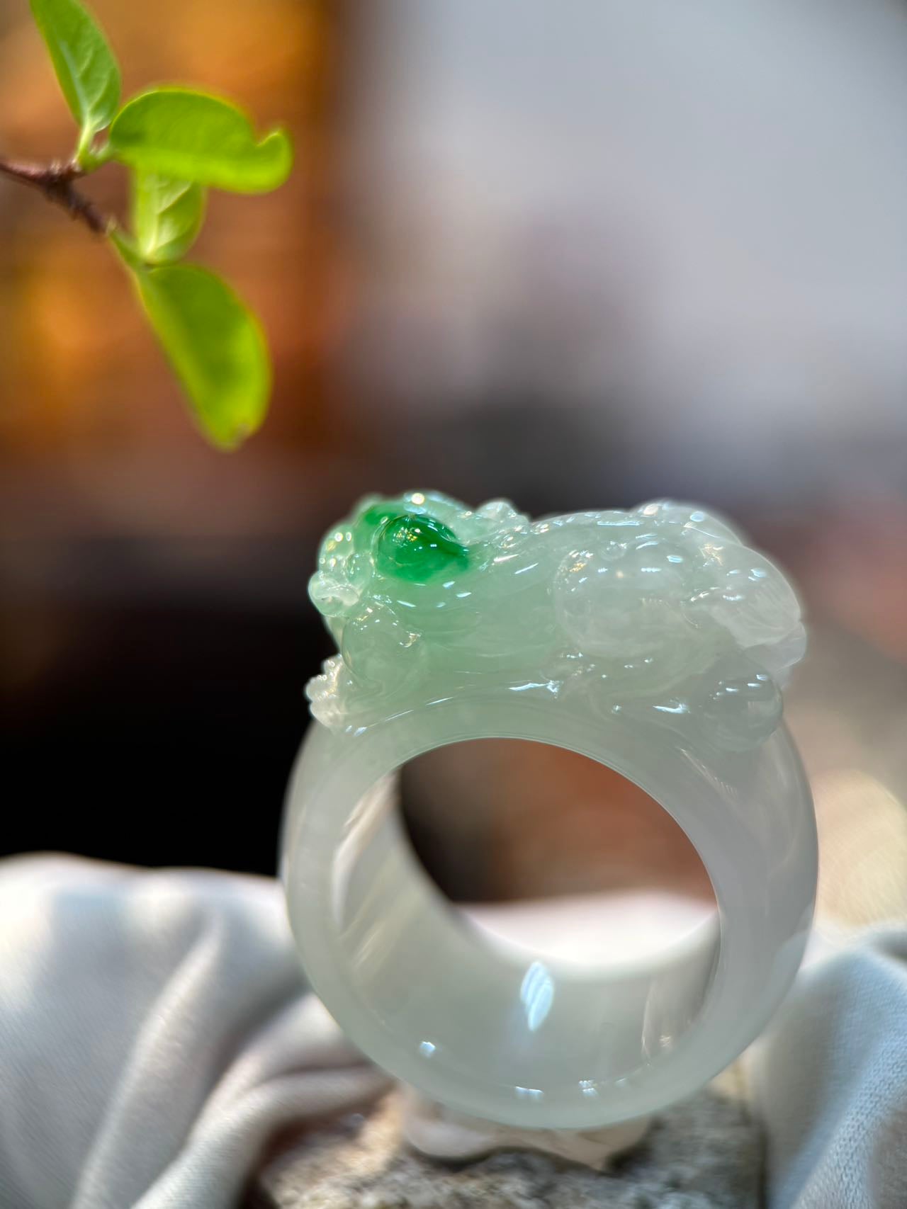 Pi Xiu Jade Ring (R107)