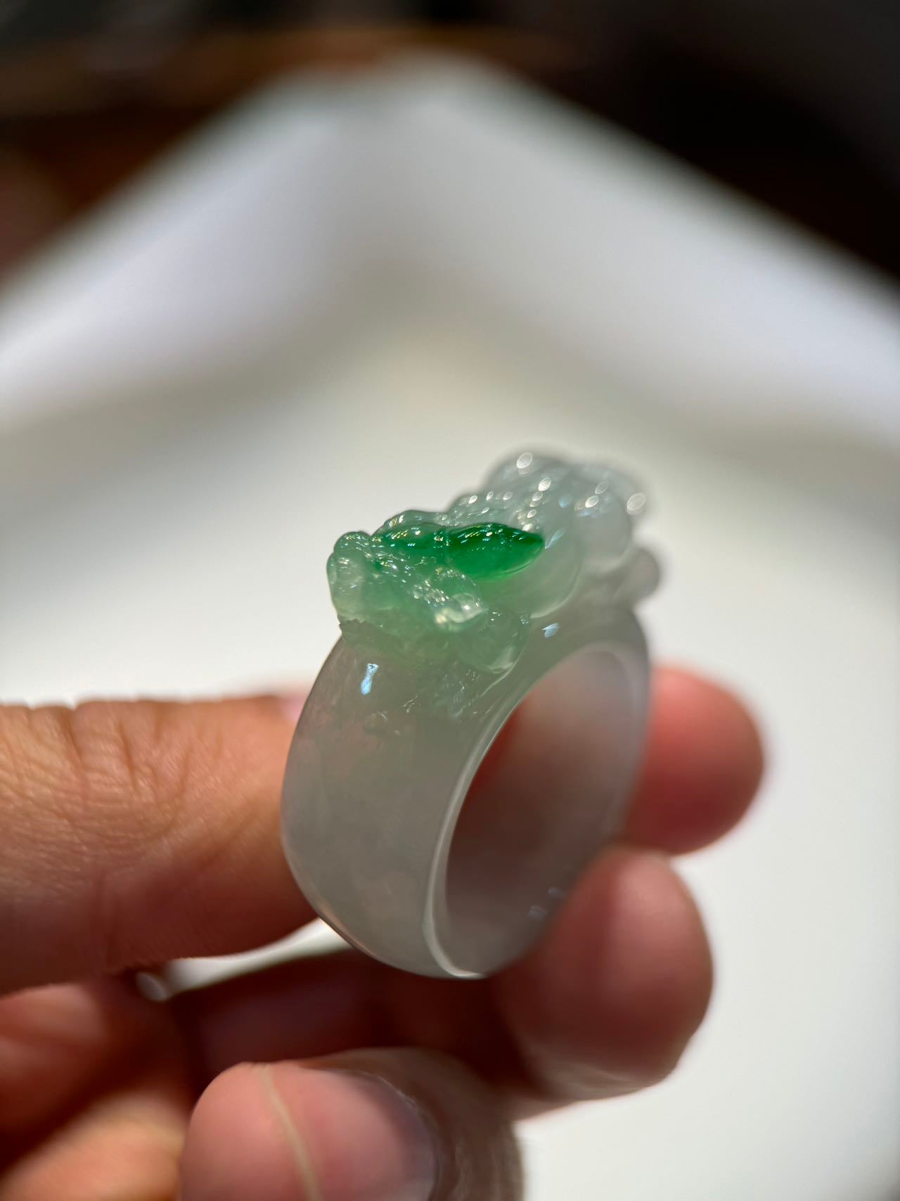 Pi Xiu Jade Ring (R107)