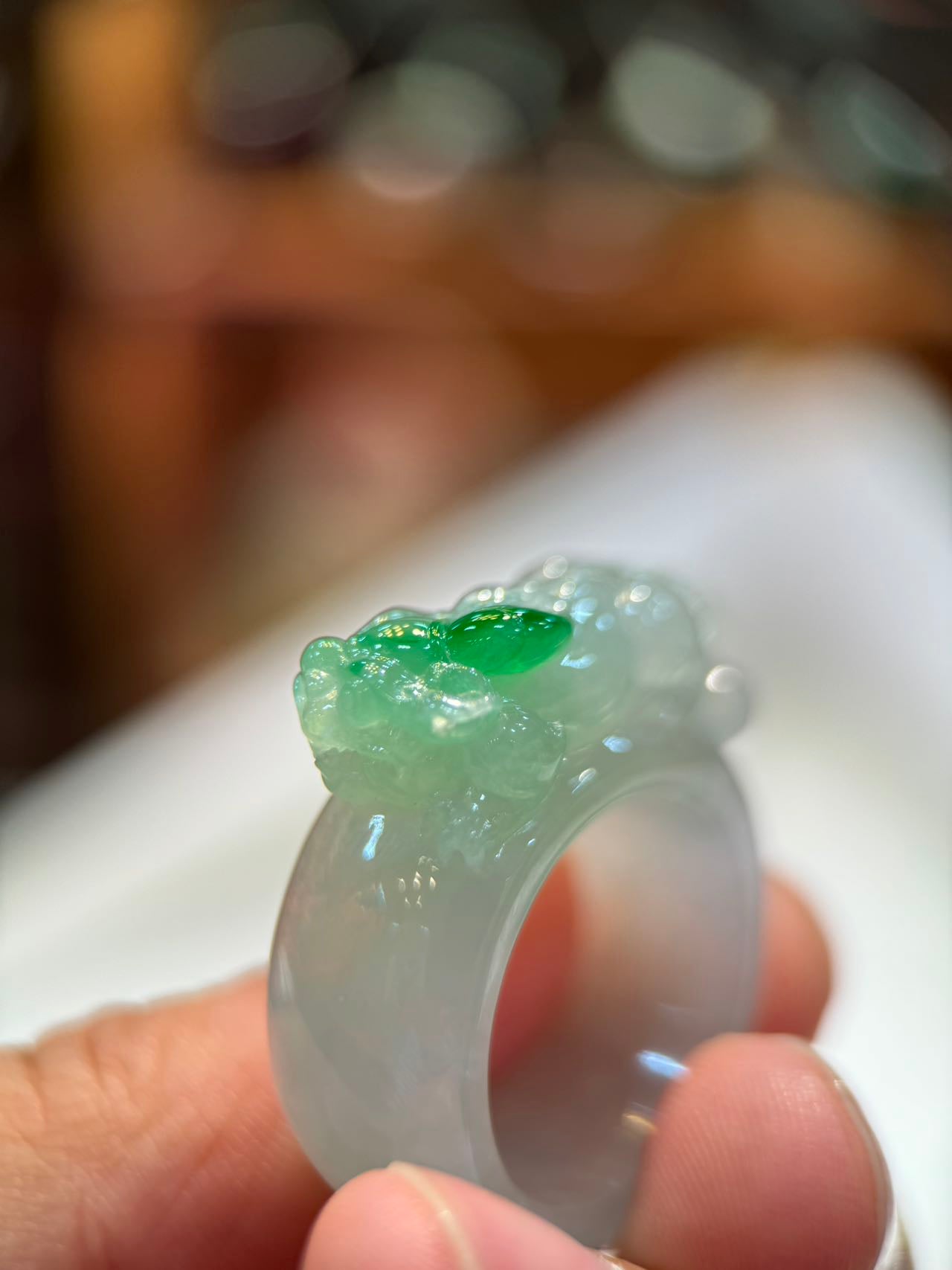 Pi Xiu Jade Ring (R107)