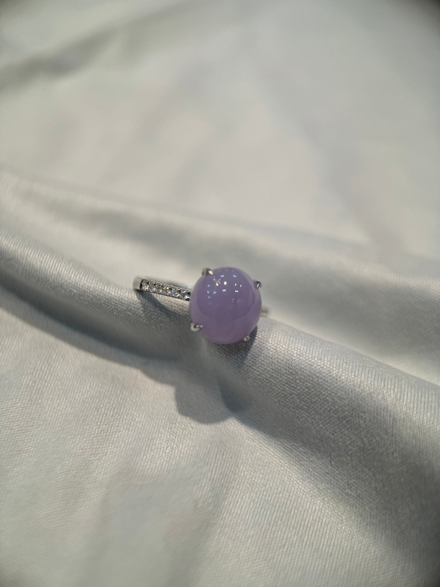 Lavender Cabochon Ring (R103)