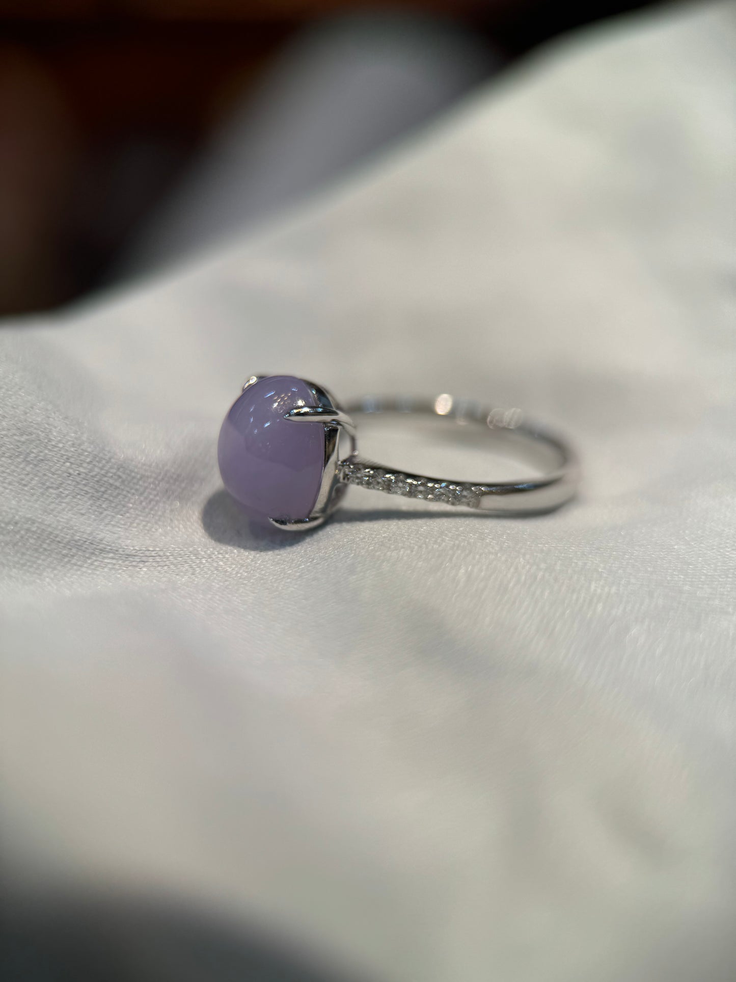 Lavender Cabochon Ring (R103)