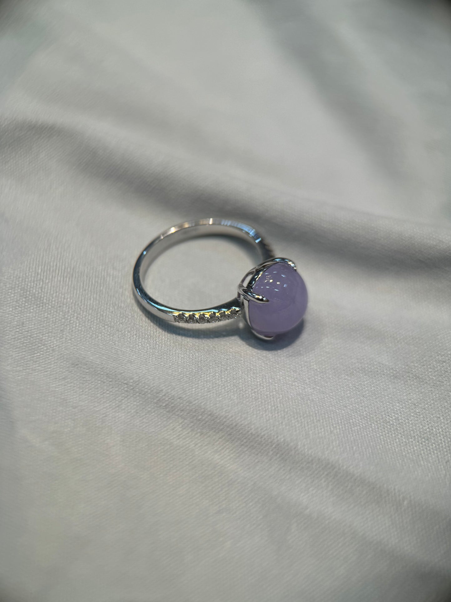 Lavender Cabochon Ring (R103)