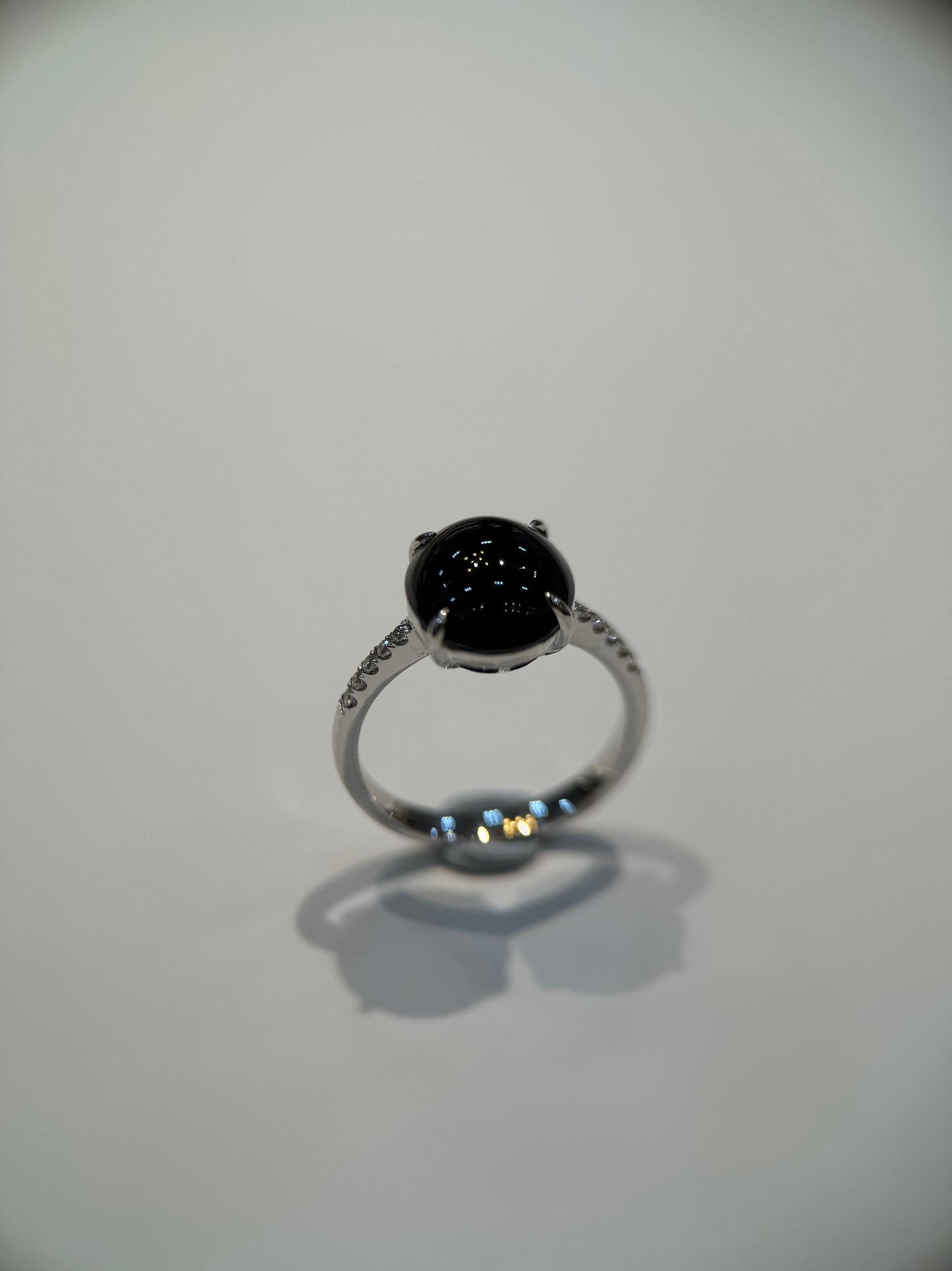 Omphacite Cabochon Ring (R104)